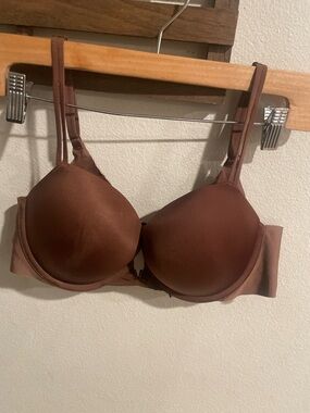 Victoria's Secret Push Up Smooth Padded Bra in Chocolate Brown Size 36C